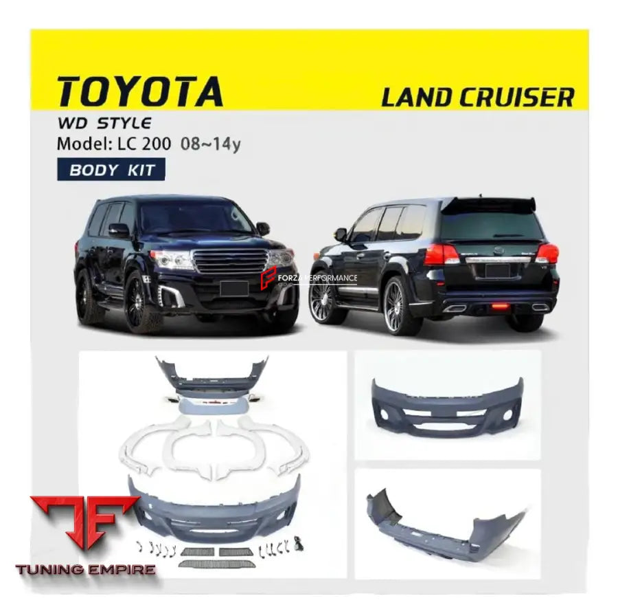 TOYOTA LAND CRUISER 200 LC 200 2012 - 2016 BODY KIT