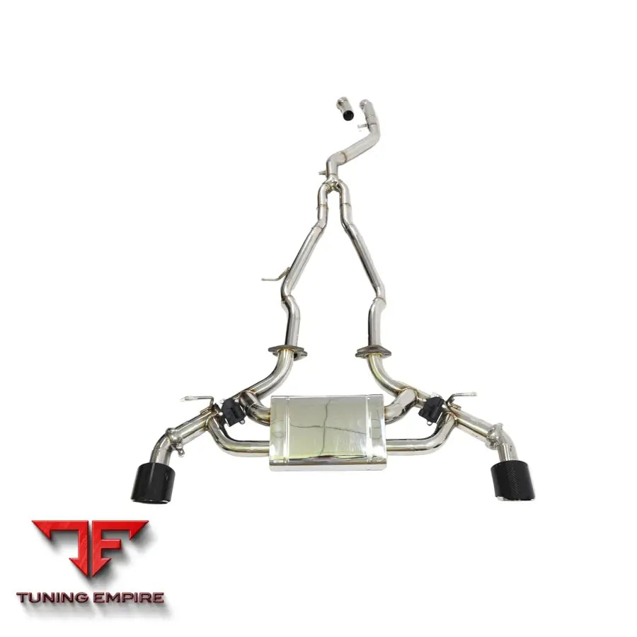 TOYOTA SUPRA A90 2.0T 3.0T B48 B58 STAINLESS STEEL CATBACK RAZOR EXHAUST WITH MUFFLER VALVE