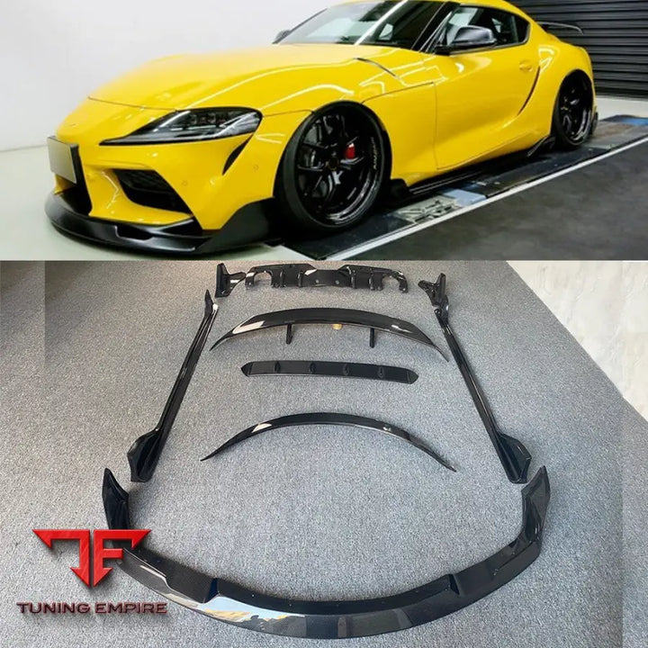 TOYOTA SUPRA A90 2019 + FRONT LIP SIDE SKIRTS REAR DIFFUSER CARBON BODY KIT