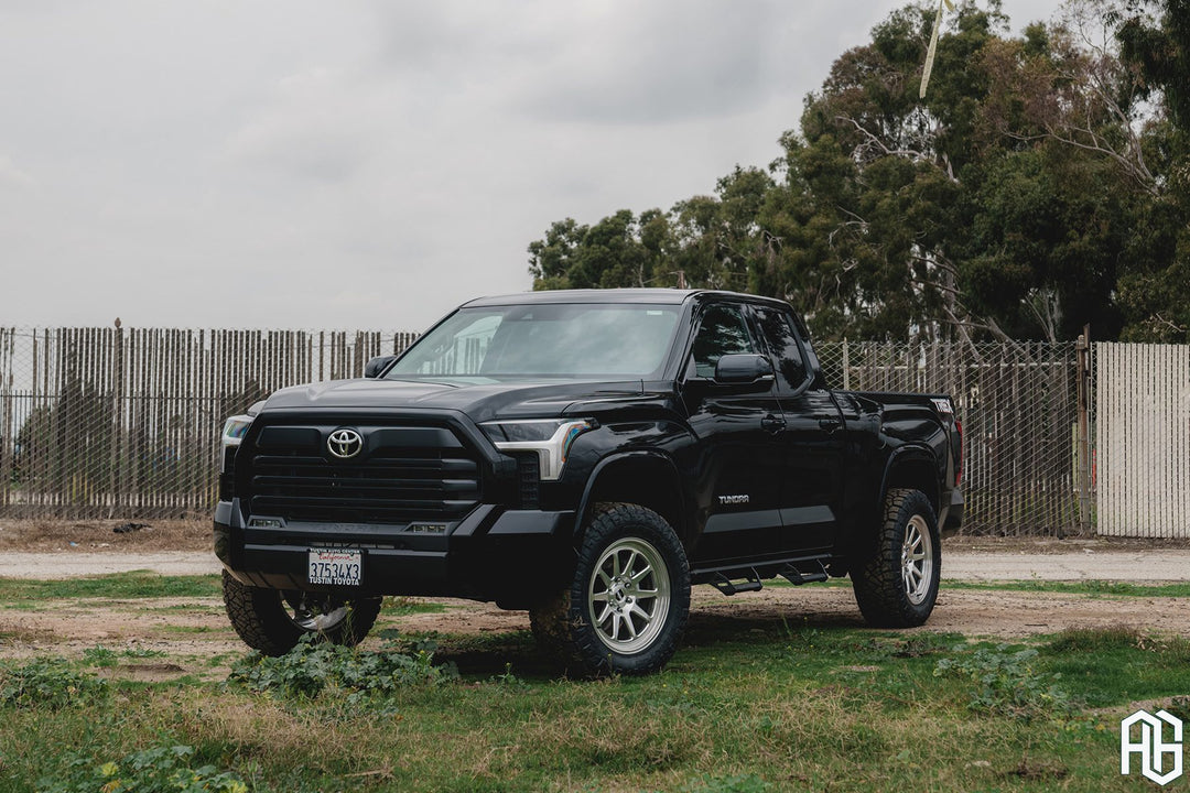 TOYOTA TUNDRA on custom forged wheels