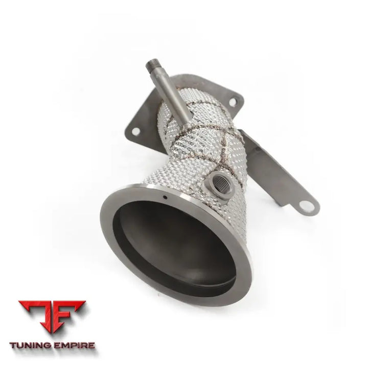 TOYOTA YARIS 1.6T STAINLESS STEEL RAZOR EXHAUST DOWNPIPE WITH HEAT SHIELD