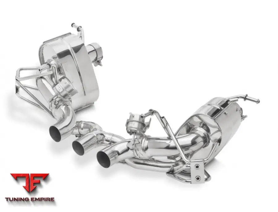 TUBI FERRARI 458 ITALIA & SPIDER STRAIGHT PIPES INCONEL EXHAUST
