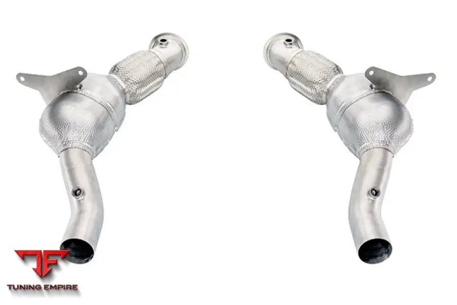 TUBI Ferrari 488 GTB race catalytic converters