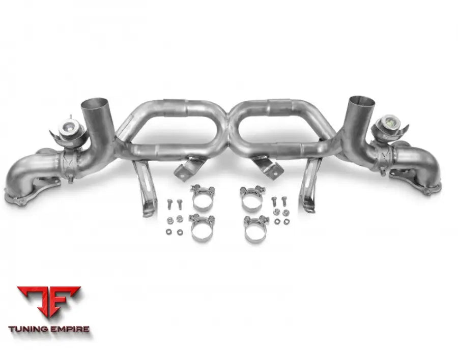 TUBI PORSCHE 718 GTS 4.0 SPYDER STRAIGHT PIPES INCONEL EXHAUST