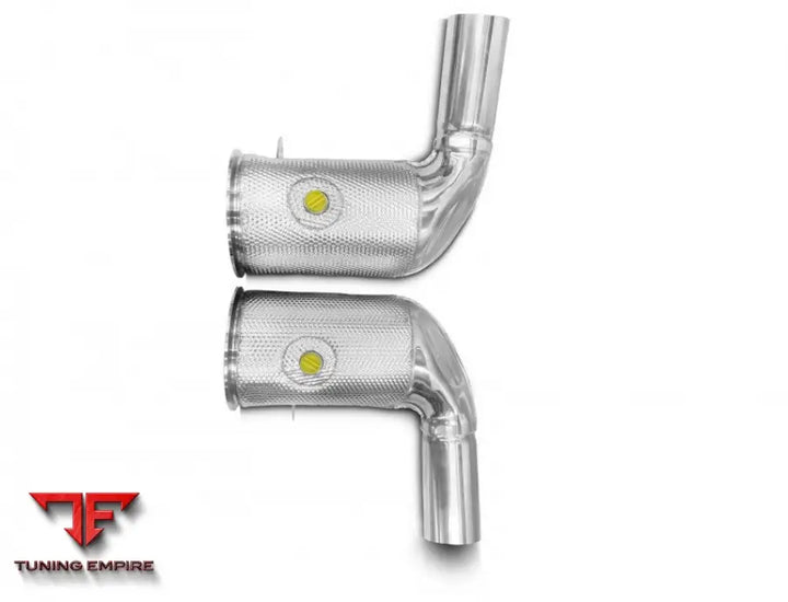 TUBI PORSCHE 911 TURBO & TURBO S 992.1 NO GPF CATALYTIC CONVERTERS KIT 2020-2024