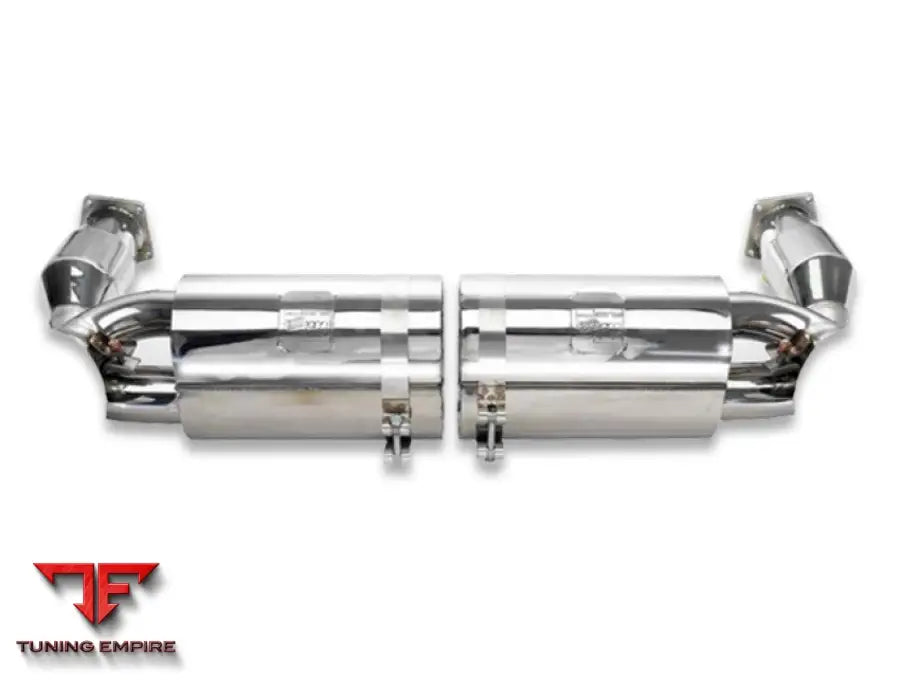 TUBI PORSCHE 911 TURBO & TURBO S 996 STRAIGHT PIPES INCONEL EXHAUST