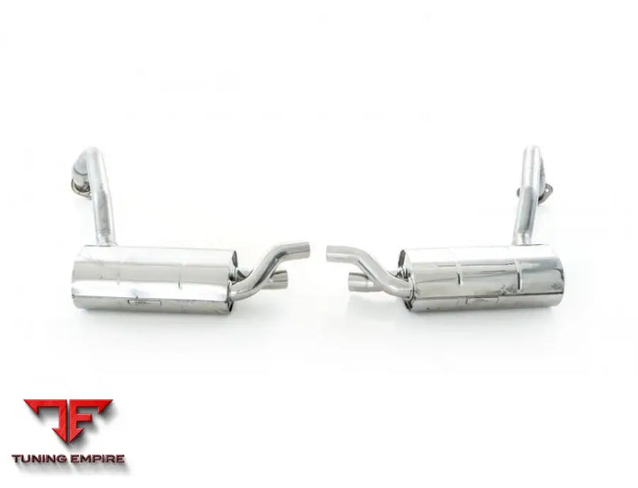 TUBI PORSCHE BOXSTER S & CAYMAN S 3.4L 981 STRAIGHT PIPES INCONEL EXHAUST