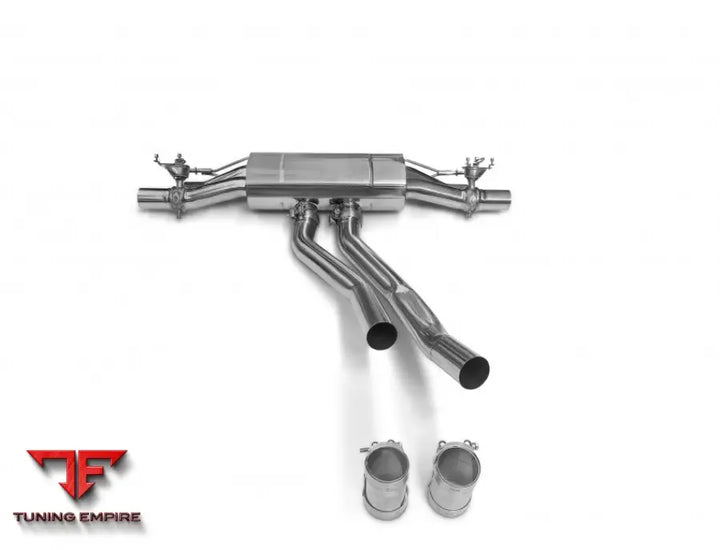 TUBI PORSCHE CAYENNE & CAYENNE S E-HYBRID E3 PA 3.0 STRAIGHT PIPES INCONEL EXHAUST