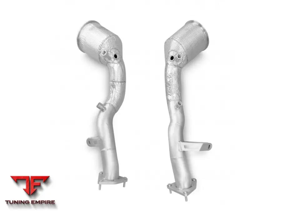 TUBI PORSCHE MACAN TURBO GTS 995.2 CATALYTIC CONVERTERS KIT 2019-2023