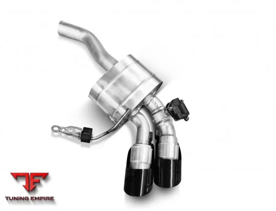 TUBI PORSCHE MACAN TURBO GTS 995.2 STRAIGHT PIPES INCONEL EXHAUST