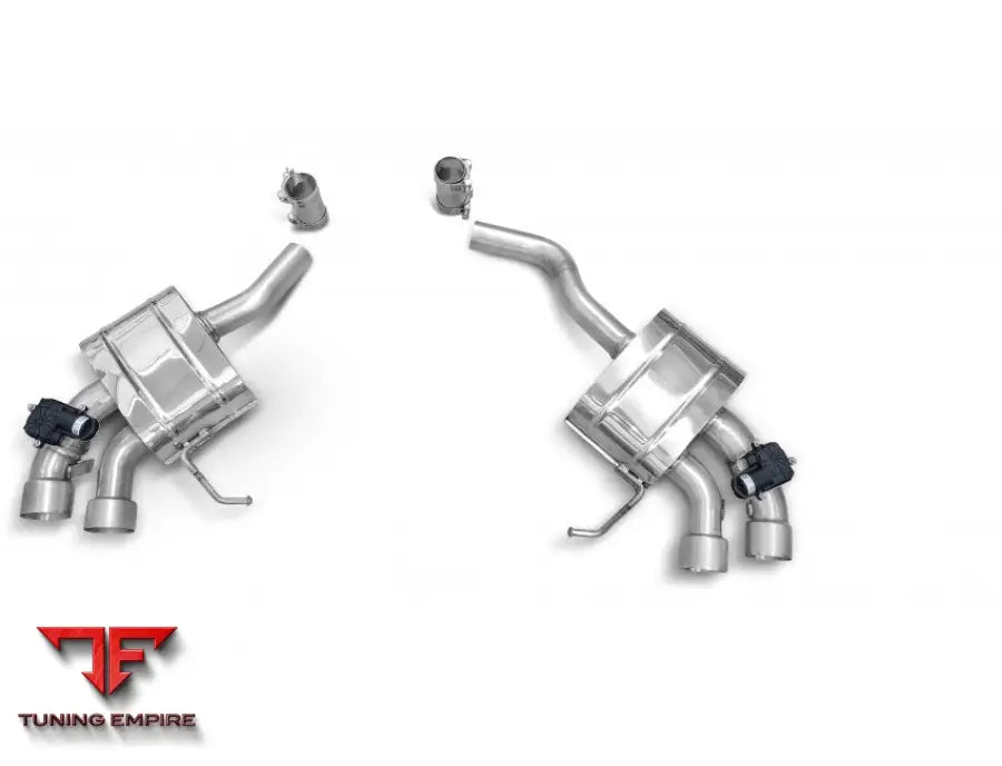 TUBI PORSCHEMACAN 995.2 R4 2.0 STRAIGHT PIPES INCONEL EXHAUST