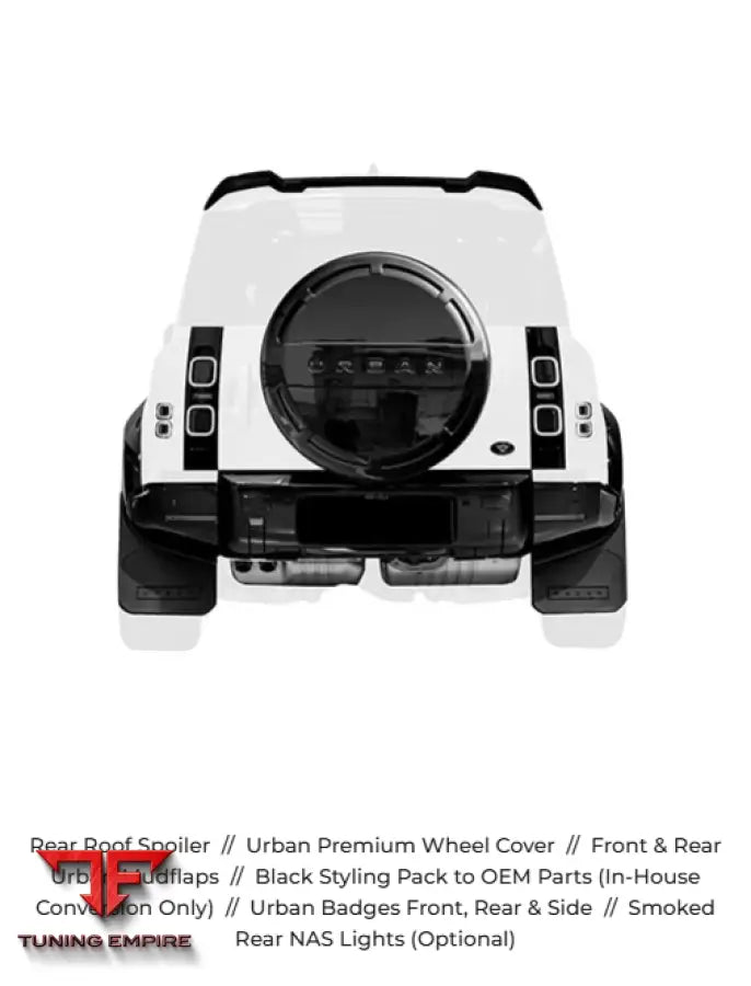 URBAN LAND ROVER DEFENDER 90 110 AND 130