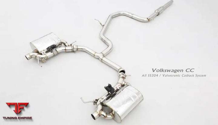 Volkswagen Cc 2019-2023 All Ss304 Valvetronic Exhaust System