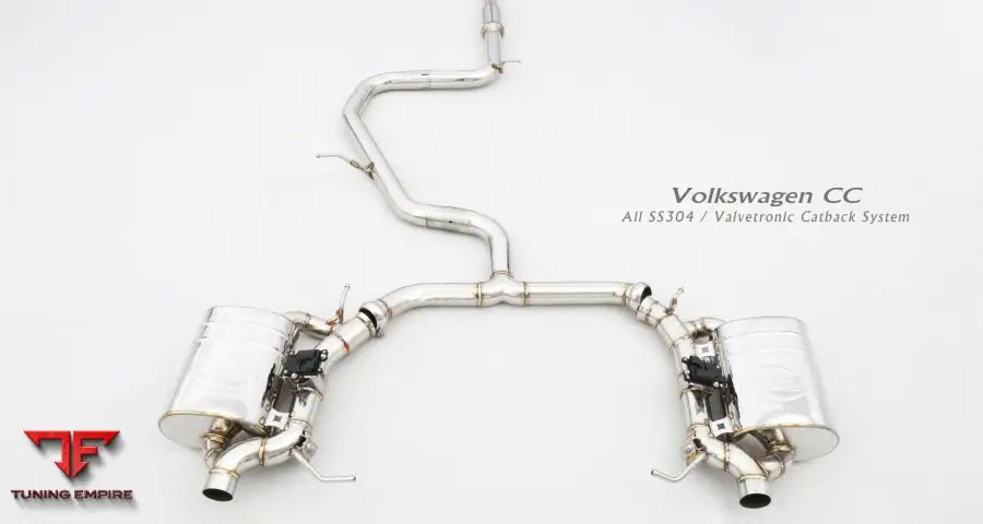 Volkswagen Cc 2019-2023 All Ss304 Valvetronic Exhaust System