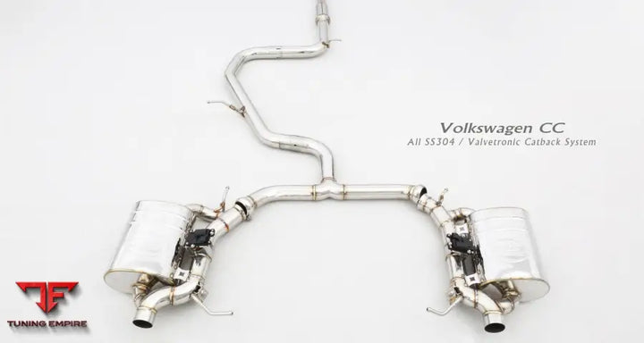 Volkswagen Cc 2019-2023 All Ss304 Valvetronic Exhaust System