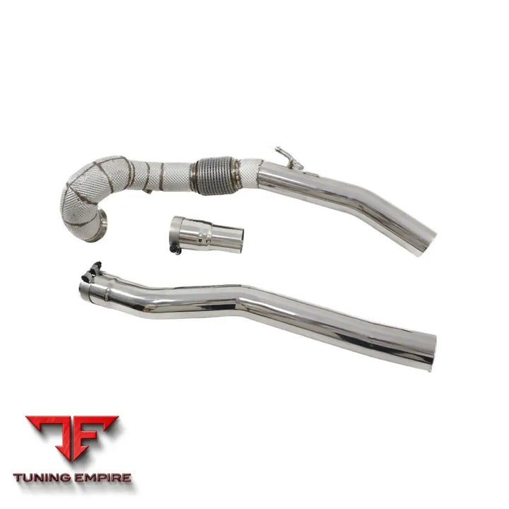 VOLKSWAGEN Golf 7.5 R/MK7 Golf 7.5 GTI 1.4T 2.0T CATALYTIC RAZOR EXHAUST DOWNPIPE WITH HEAT SHIELD