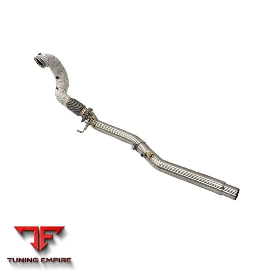 VOLKSWAGEN GOLF R MK8 2.0T STAINLESS STEEL RAZOR EXHAUST DOWNPIPE