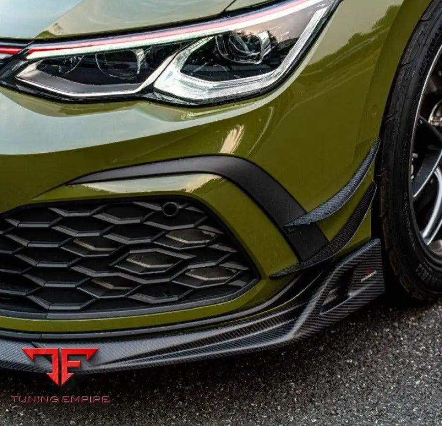 VOLKSWAGEN GTI & R-LINE MK8 2022-2024 AE FRONT CANARDS - Body Trim