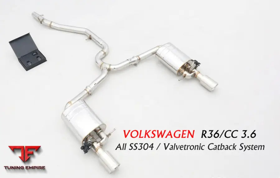 Volkswagen R36/Cc 3.6 Valvetronic Exhaust System