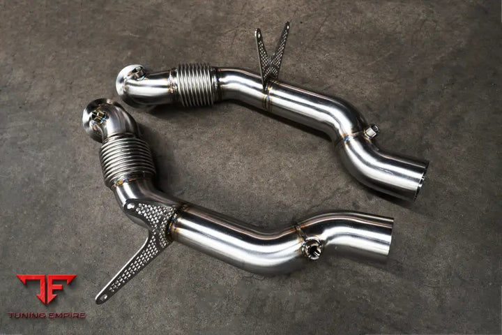 VOODOO DESIGN FERRARI 488 CAT BYPASS PIPES