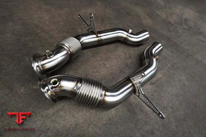 VOODOO DESIGN FERRARI 488 CAT BYPASS PIPES