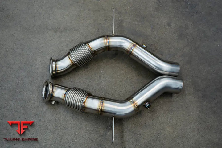 VOODOO DESIGN FERRARI F8 CAT BYPASS PIPES