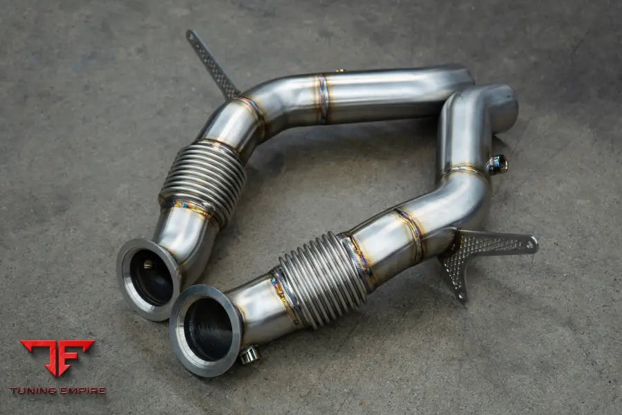 VOODOO DESIGN FERRARI F8 CAT BYPASS PIPES