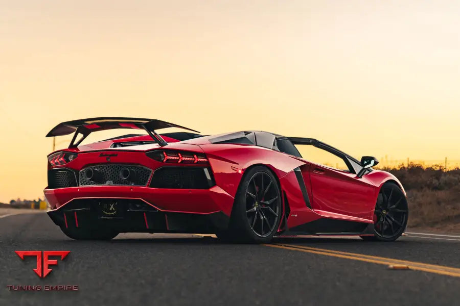 VOODOO DESIGN LAMBORGHINI AVENTADOR LP700-4 CENTER EXIT EXHAUST (SVJ STYLE)