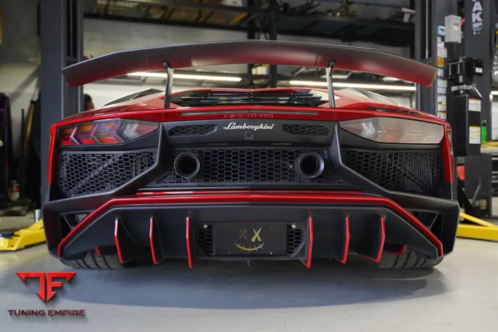 VOODOO DESIGN LAMBORGHINI AVENTADOR SV CENTER EXIT EXHAUST (SVJ STYLE)