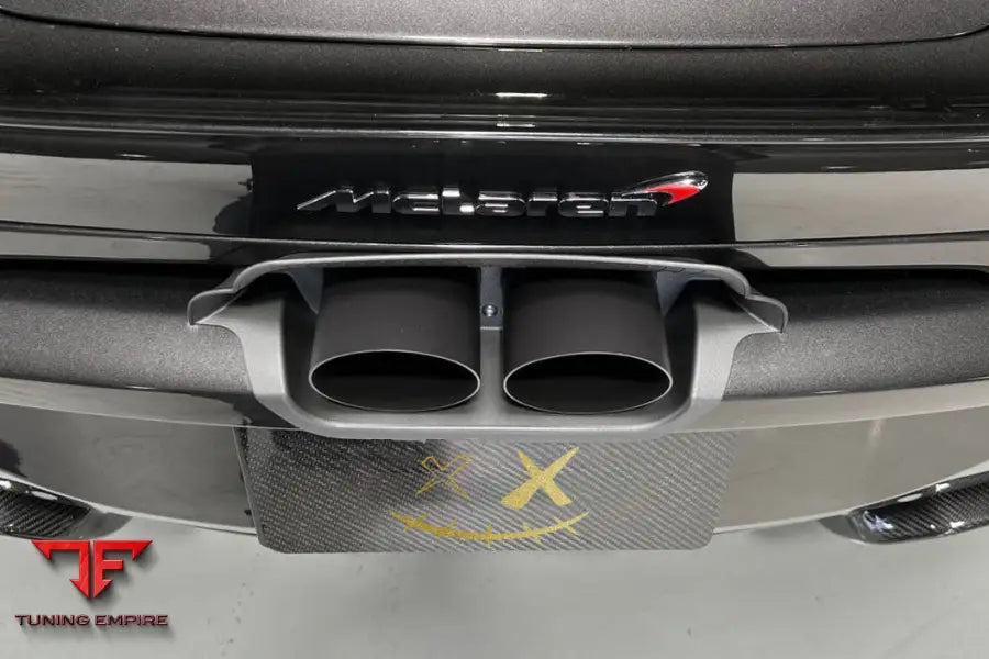VOODOO DESIGN MCLAREN 570S / 570GT CENTER EXIT EXHAUST (P1 GTR STYLE)