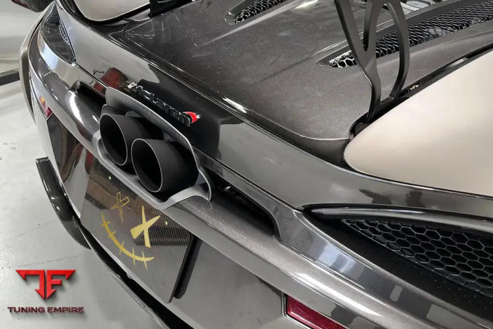 VOODOO DESIGN MCLAREN 570S / 570GT CENTER EXIT EXHAUST (P1 GTR STYLE)