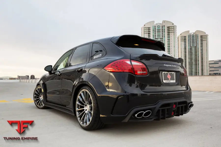 WALD PORSCHE CAYENNE 958 BLACK BISON WIDE BODY KIT 2010-2014