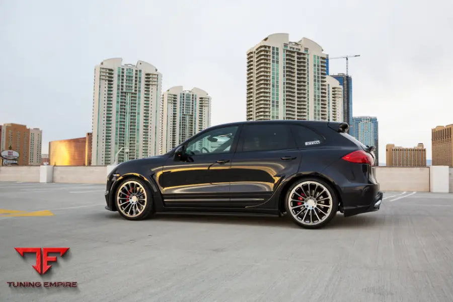 WALD PORSCHE CAYENNE 958 BLACK BISON WIDE BODY KIT 2010-2014