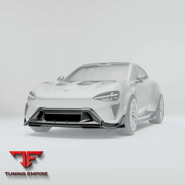 XIAOMI YU7 CARBON FIBER FRONT LIP & AIR VENTS