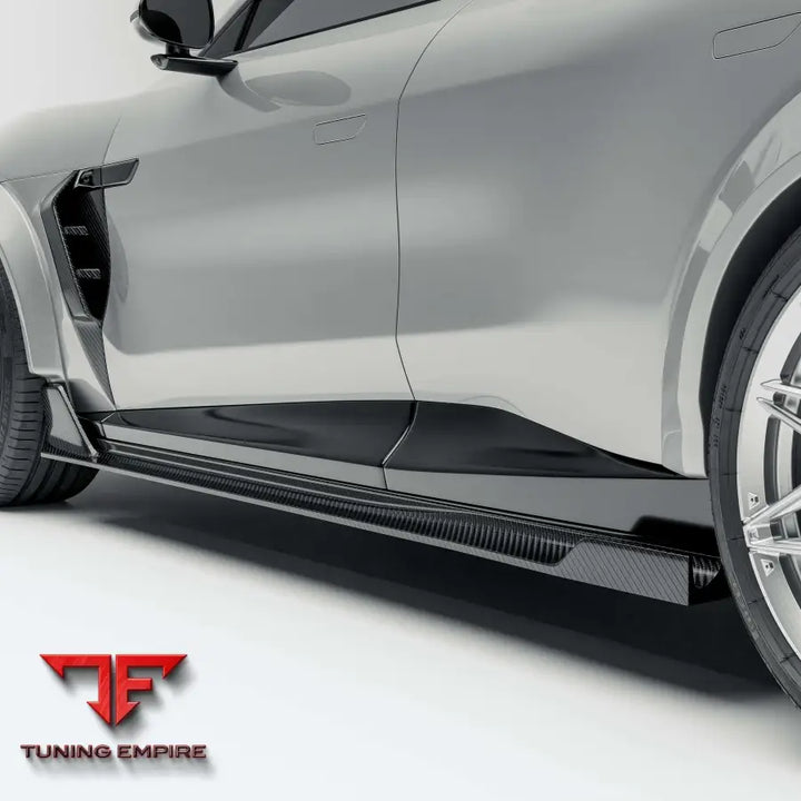 XIAOMI YU7 CARBON FIBER SIDE SKIRTS